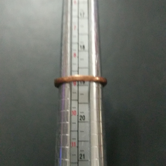 Copper Tone Blue and Grey Rhinestone Hedgehog Cocktail Statement Ring - size 9 - Picture 5 of 6